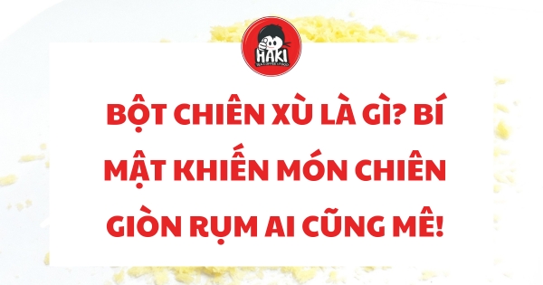 bột chiên xù là gì