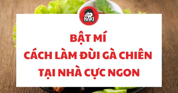 cách làm đùi gà chiên