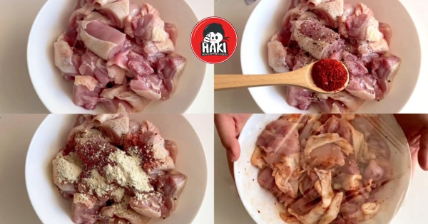 nguyên liệu làm gà rán sổ cay