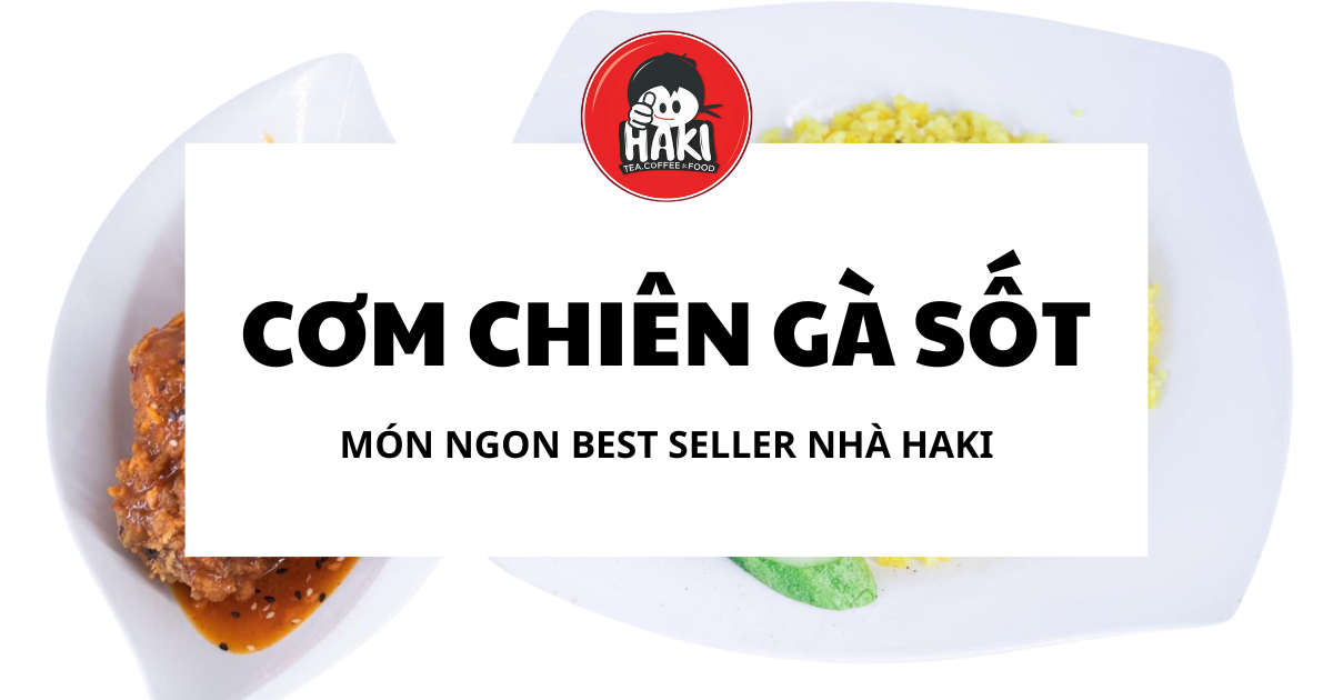 cơm gà sốt haki