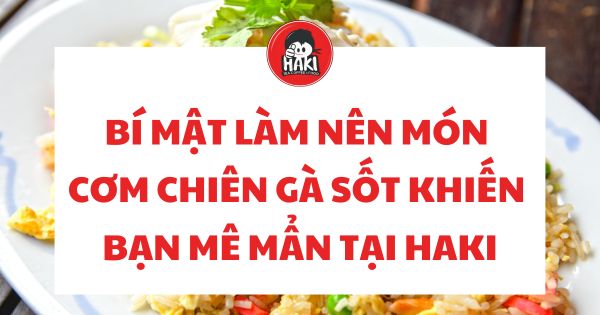 cơm gà sốt