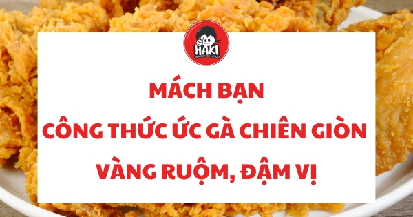 ức gà chiên giòn