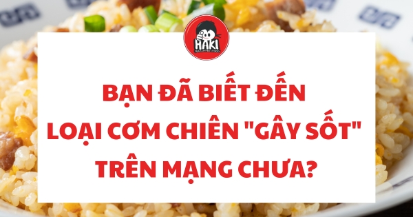 cơm chiên gà sốt