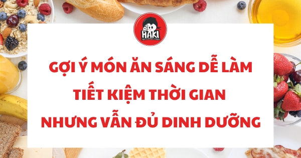 món ăn sáng dễ làm