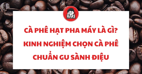 cà phê pha máy