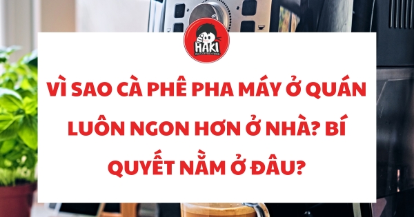 cách pha cà phê máy