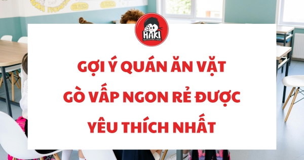 quán ăn vặt gò gấp