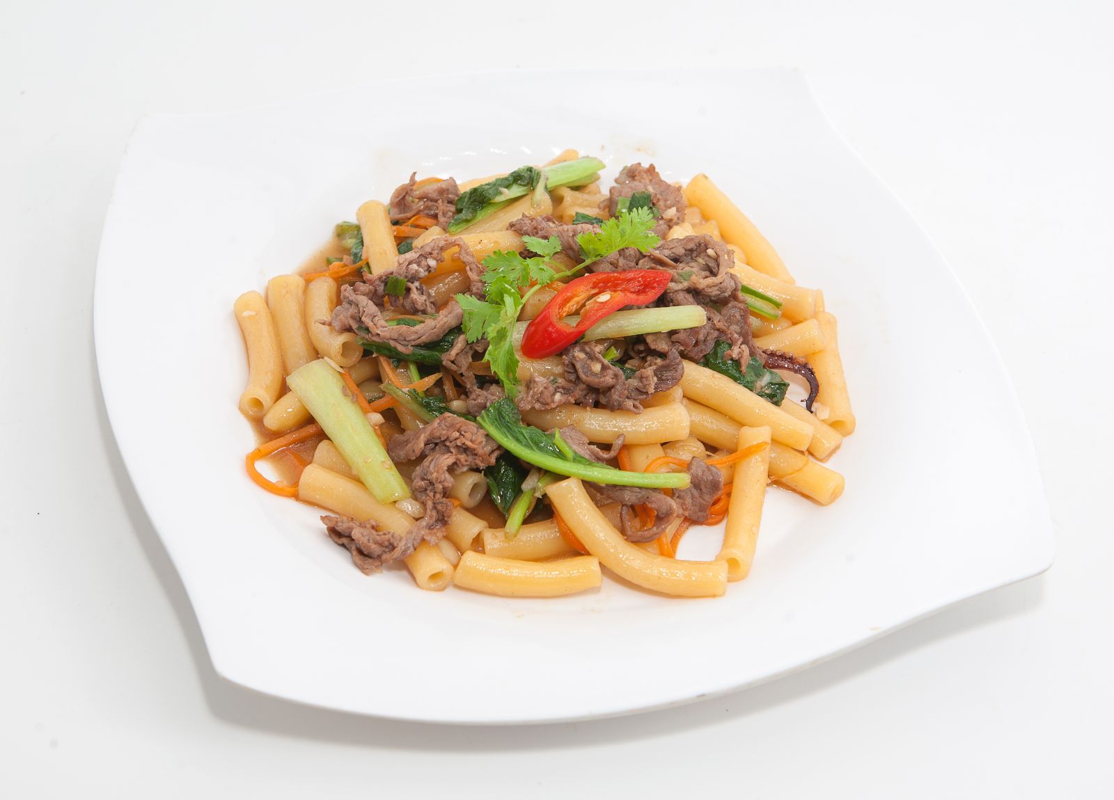 nui xào bò